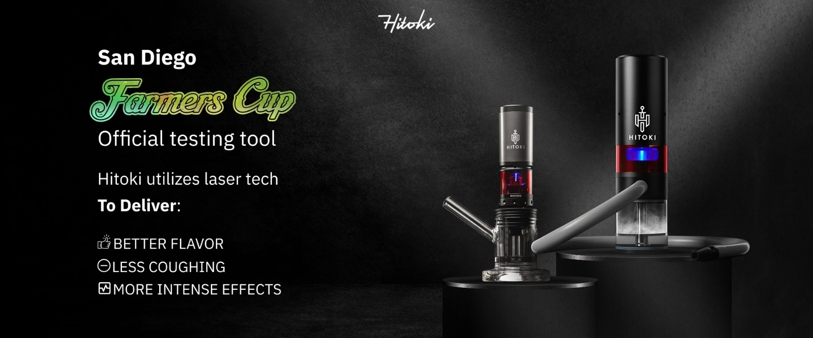 Hitoki Laser Bong for Better Flavor, Less Coughing, Smoother Hits, More Intese Effects, Cannabis, Weed