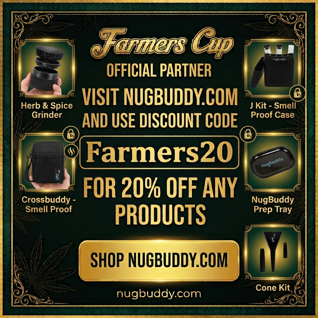 NugBuddy Cannabis Accessories San Diego Promo Code Farmers20 20% off discount